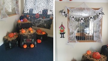 Fab-boo-lous decorations as Armley care home prepares for Halloween